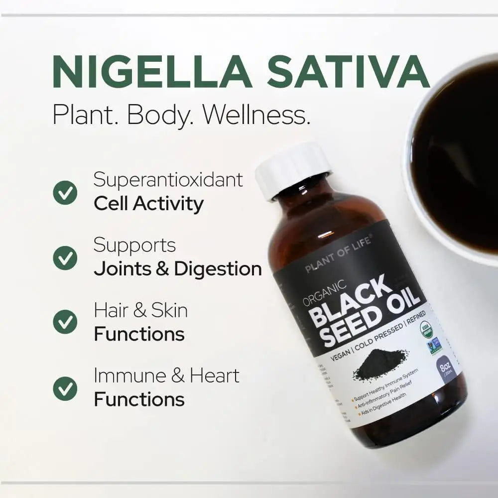 garden of life black seed oil Black Seed Oil (Organic) – PLANT OF LIFE